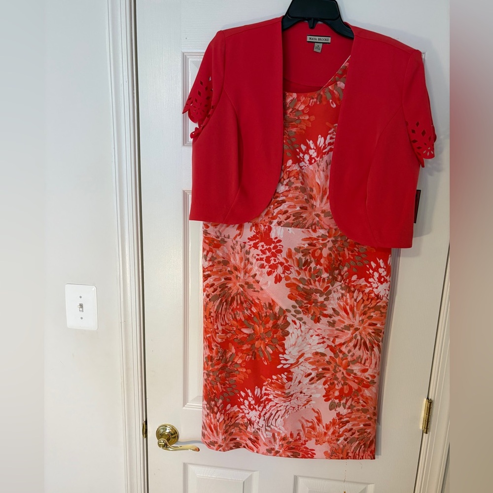 Mya Brookes Women's Rose 2 pieces dress Set